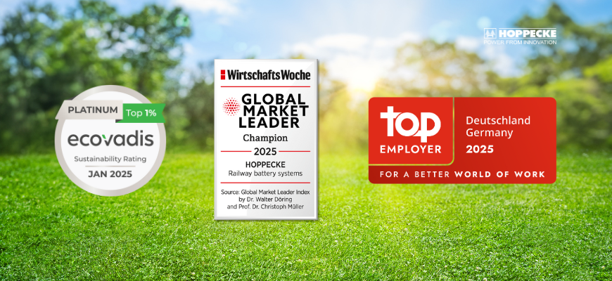 HOPPECKE among the 500 global market leaders in Germany! - Wednesday, 05.03.2025